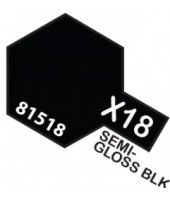 X18 SEMI GLOSS BLACK