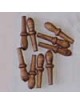 CAVIGLIA LEGNO 9 MM (50 PZ.)