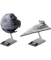DEATH STAR II + IMPERIAL STAR DESTROYER
