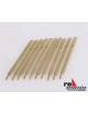 CANDELIERE PIATTO 2 FORI 40 MM (10 PZ.)