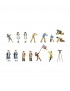 SET 14 FIGURINI SCALA 1/65