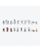 SET 10 FIGURINI SCALA 1/65