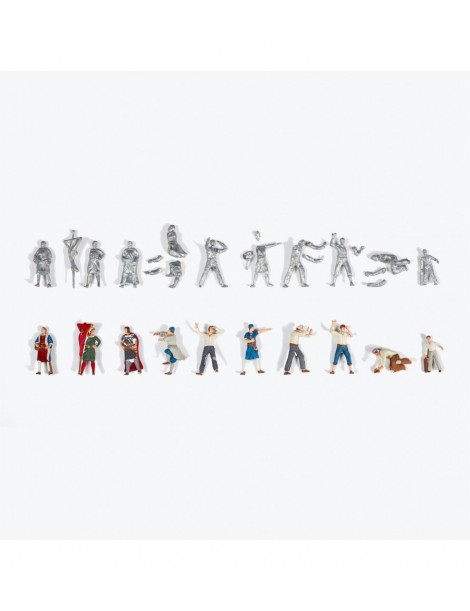 SET 10 FIGURINI SCALA 1/65