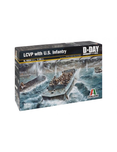 LCVP WITH US INFANTRY