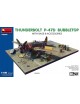 THUNDERBOLT P-47D BUBBLETOP WITH BASE & ACCESSORIES