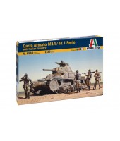 CARRO ARMATO M14/41 CON FANTERIA ITALIANA