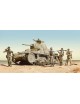 CARRO ARMATO M14/41 CON FANTERIA ITALIANA